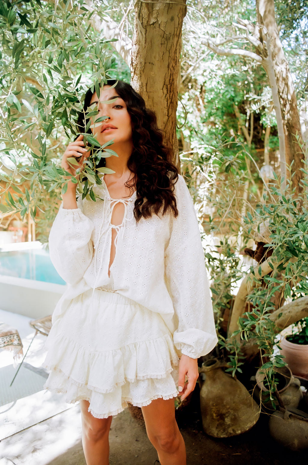 Kinga Csilla | Kaya Anglaise Alba Blouse