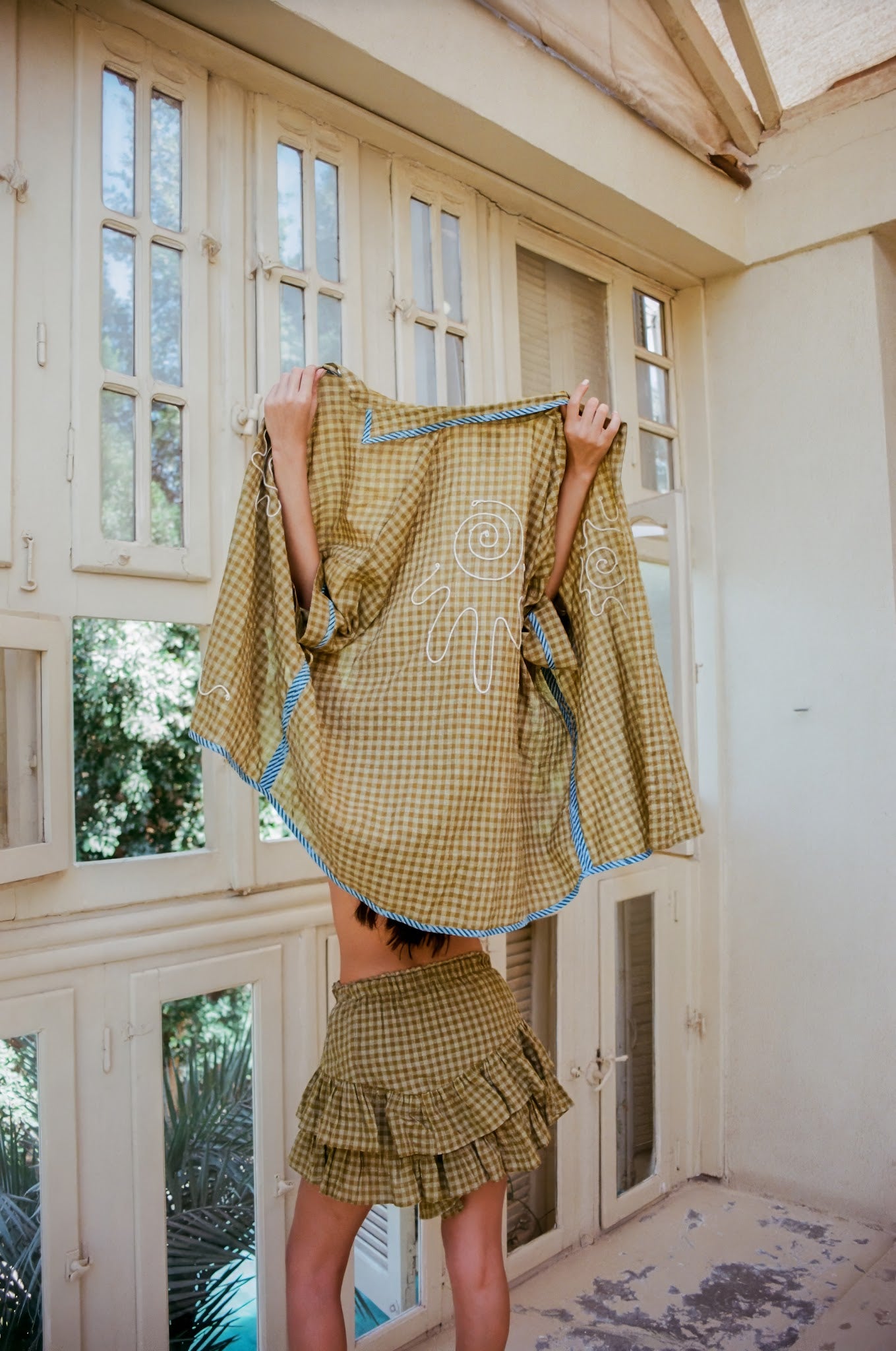 Kinga Csilla | Hulia Check Fae Frill Skort