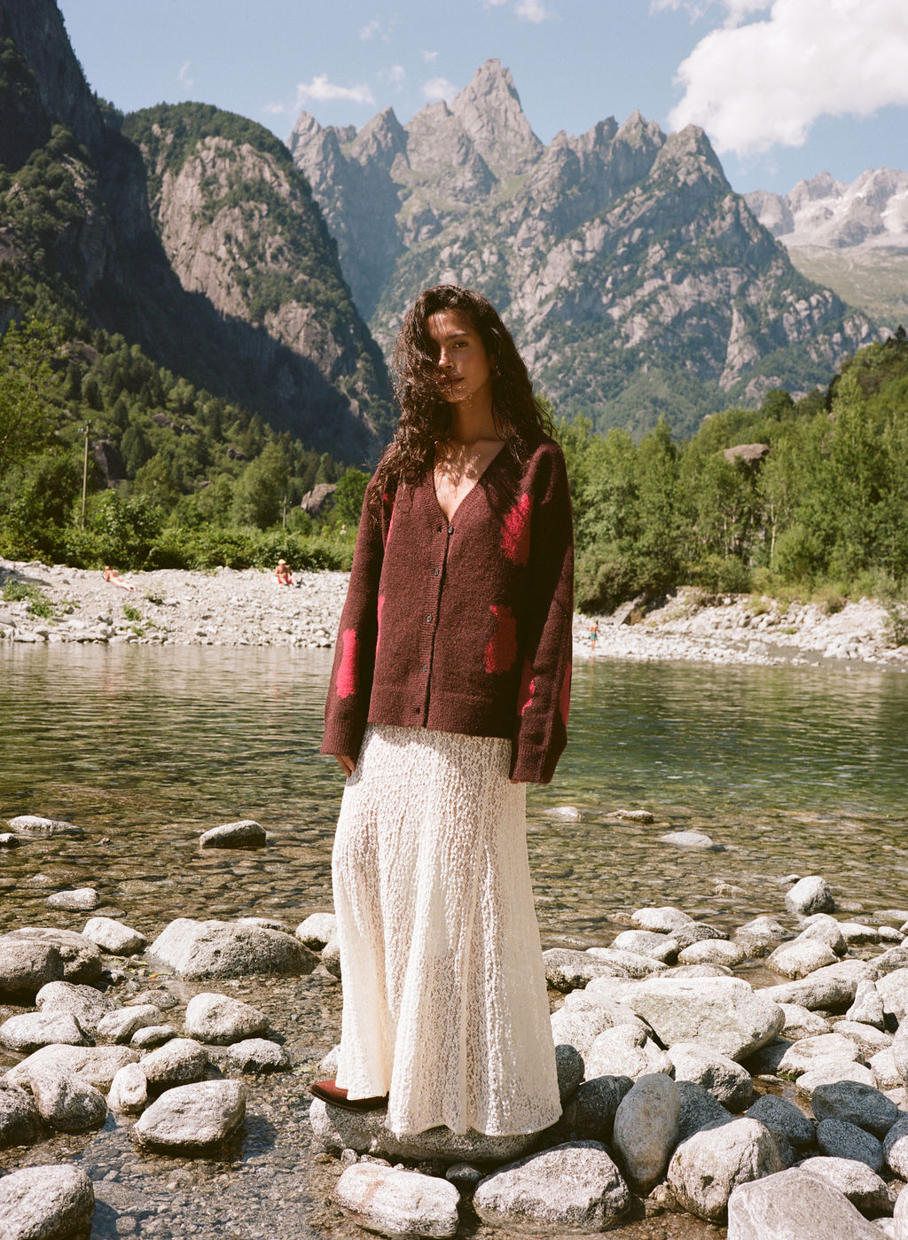 Kinga Csilla | Tarot Lace Mother Maxi Skirt