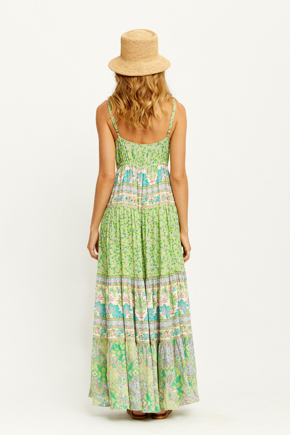 Arnhem | Sacramento Maxi Dress - Apple