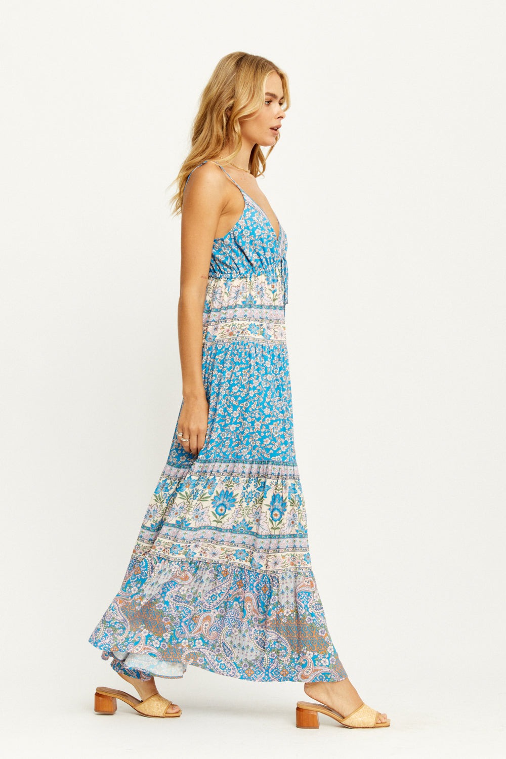 Arnhem | Sacramento Maxi Dress - Ocean