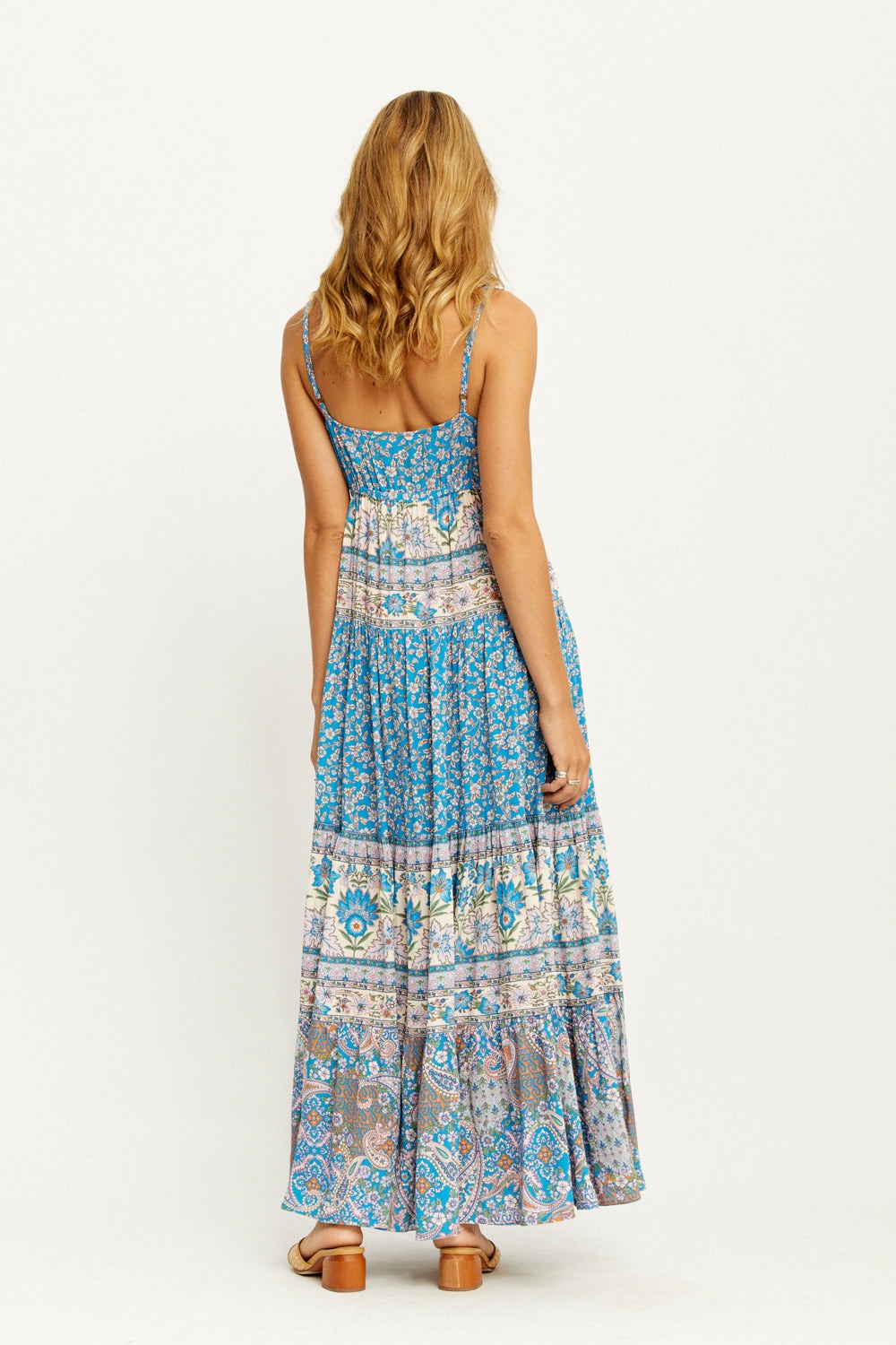 Arnhem | Sacramento Maxi Dress - Ocean