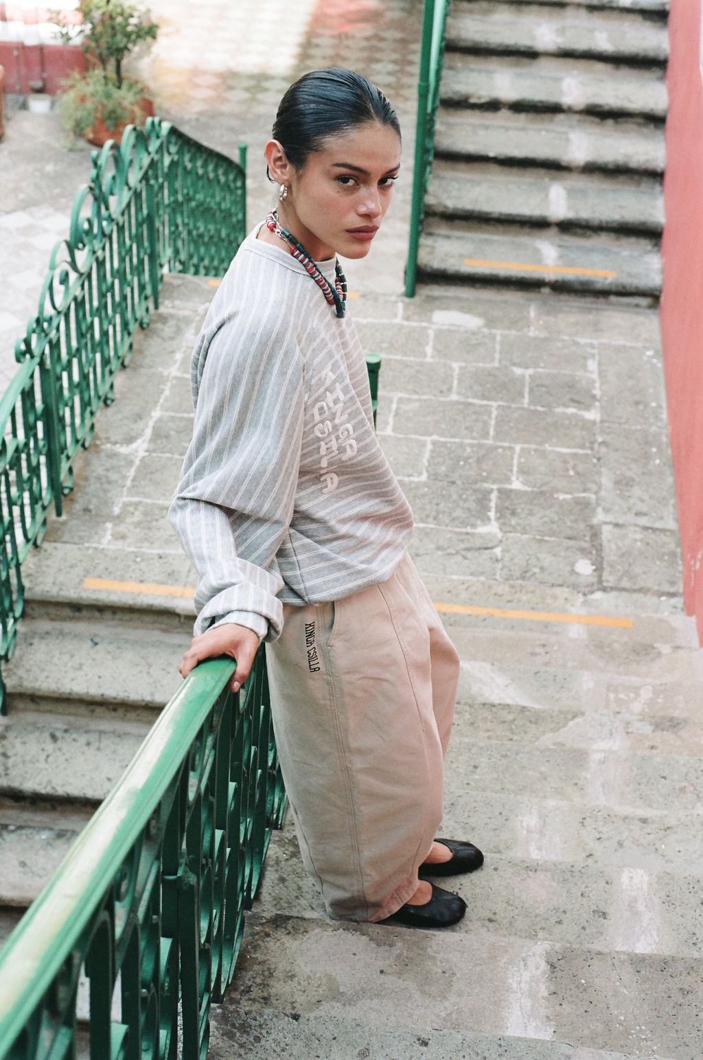 Kinga Csilla | Smoke Stripe Med Jumper