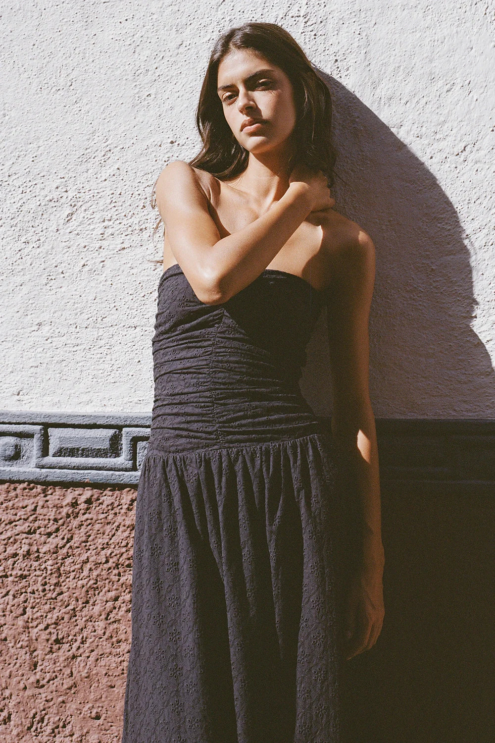 Faithfull The Brand | Lia Maxi Dress - Valentina Broderie Black