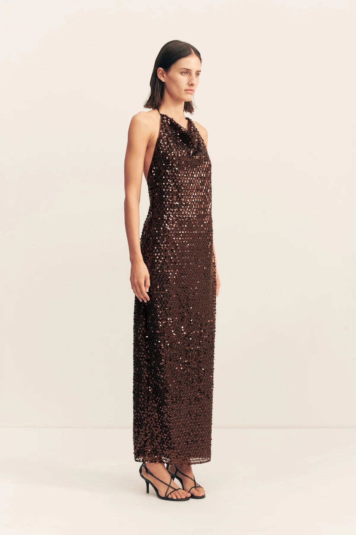 Shona Joy | Everly High Cowl Maxi Dress