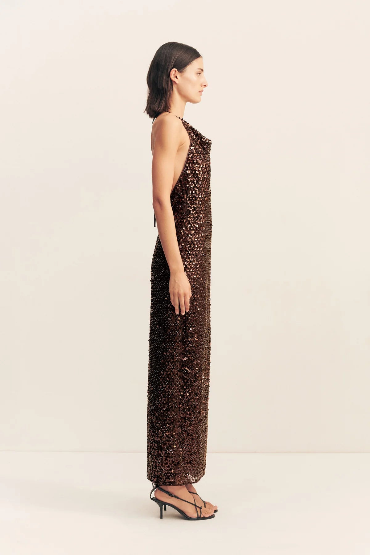 Shona Joy | Everly High Cowl Maxi Dress