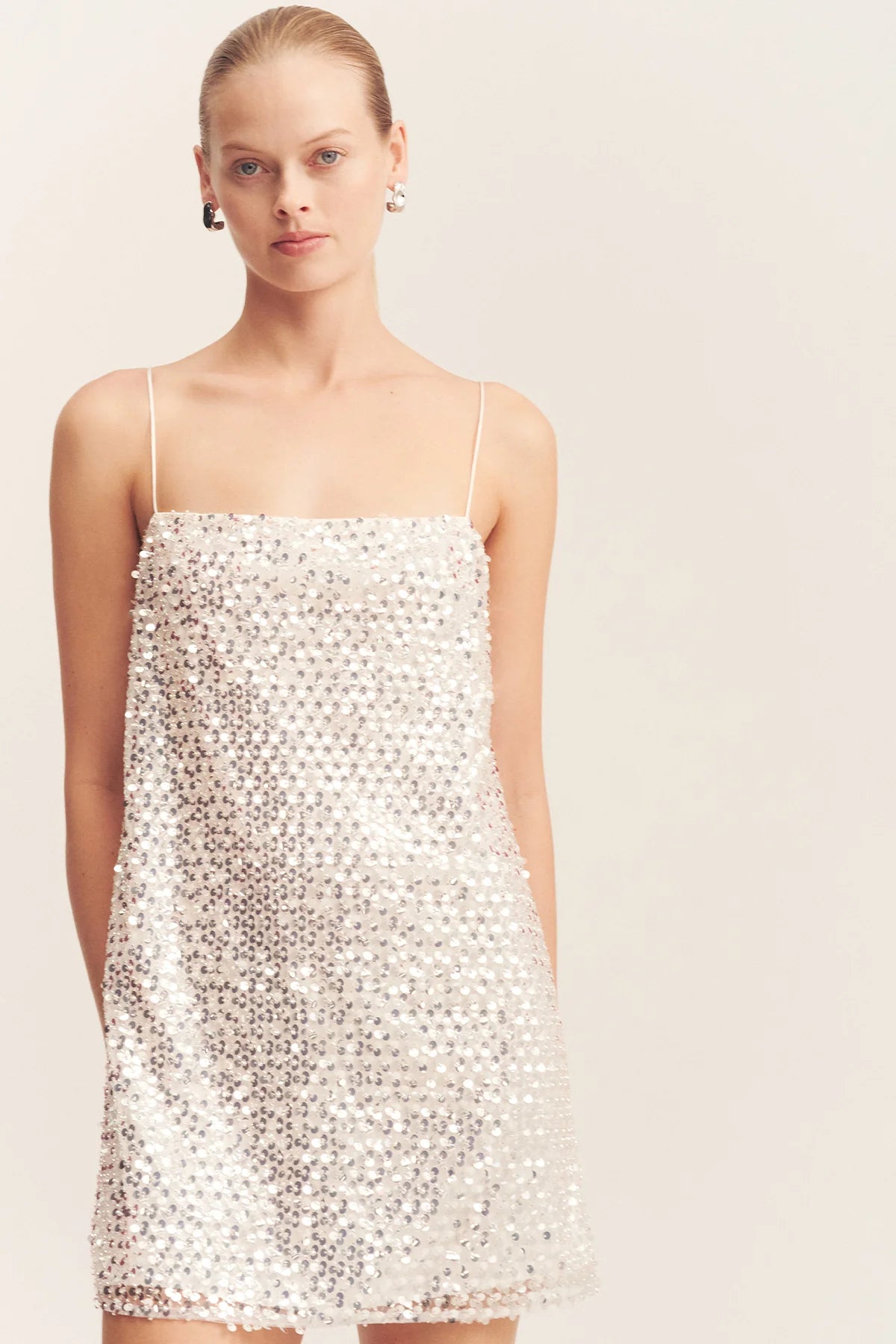 Shona Joy | Asteri Mini Dress - Silver
