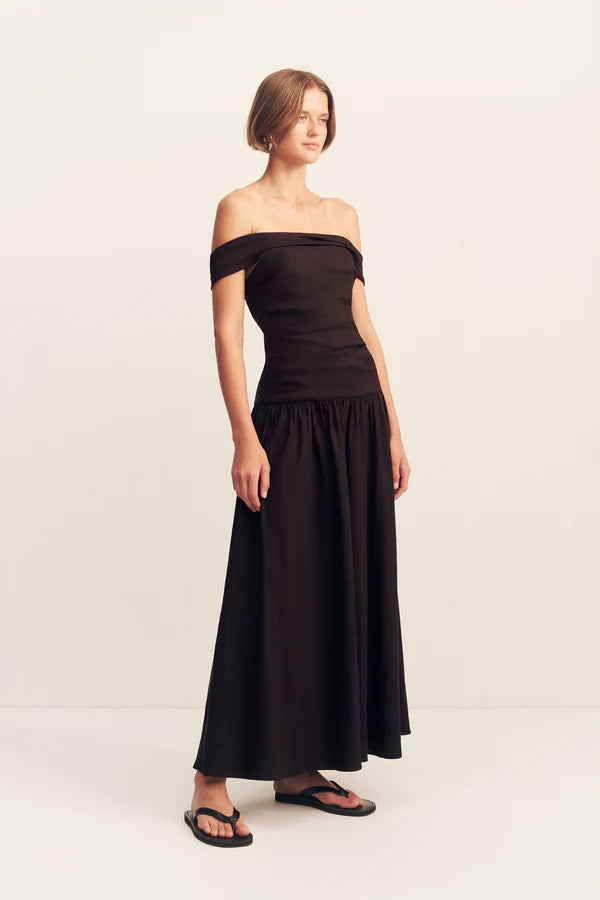 Shona Joy | Brooks Off Shoulder Maxi Dress