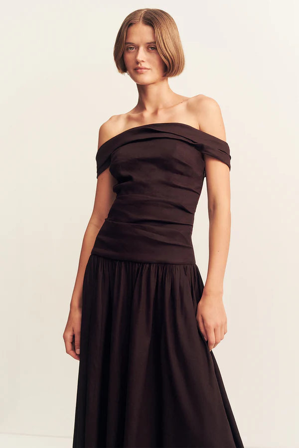 Shona Joy | Brooks Off Shoulder Maxi Dress