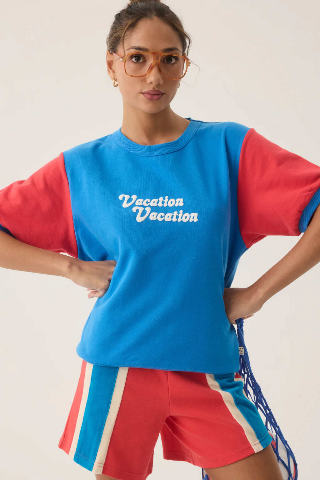 Araminta James | Vacation Top French Blue