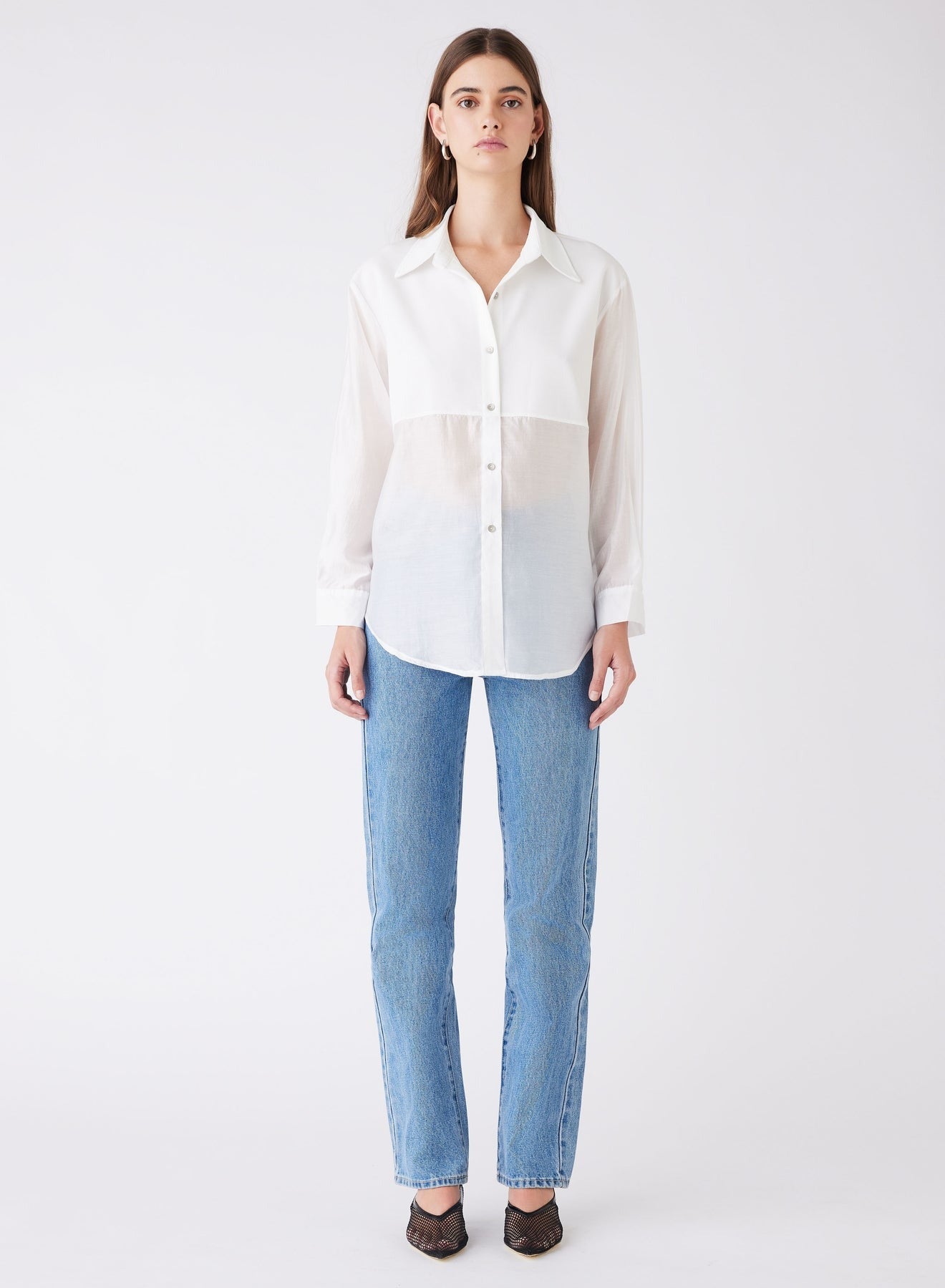 Esmaee | Close to the Edge Shirt - White