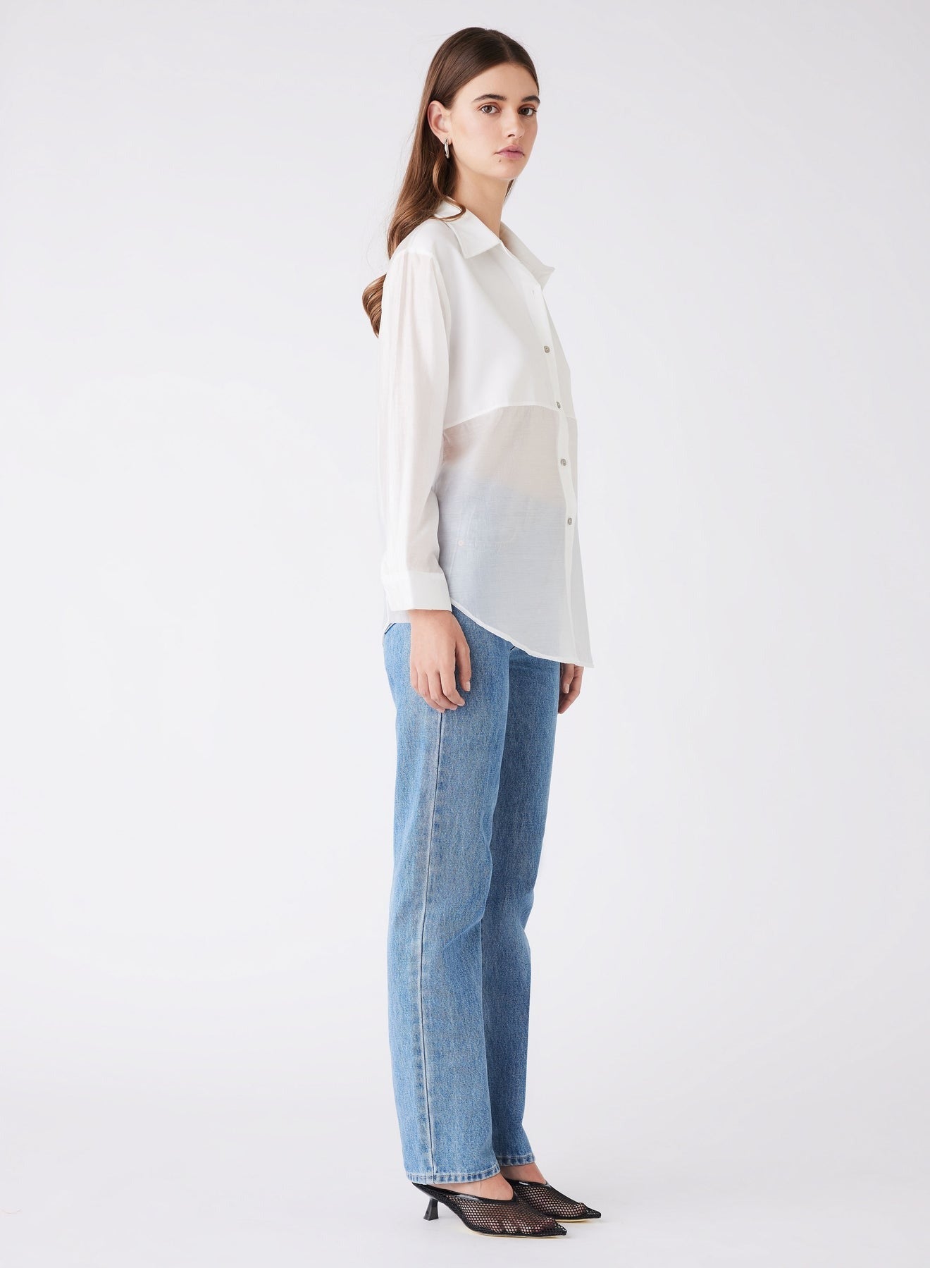 Esmaee | Close to the Edge Shirt - White