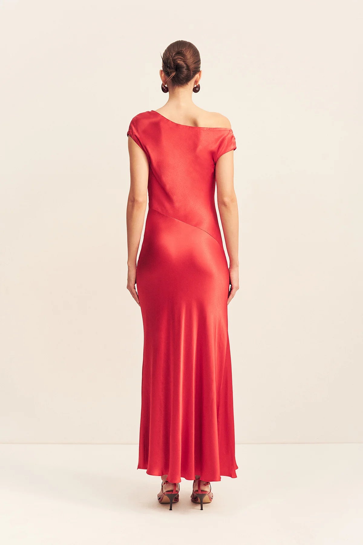 Shona Joy | Tatum Asymmetrical Draped Maxi Dress