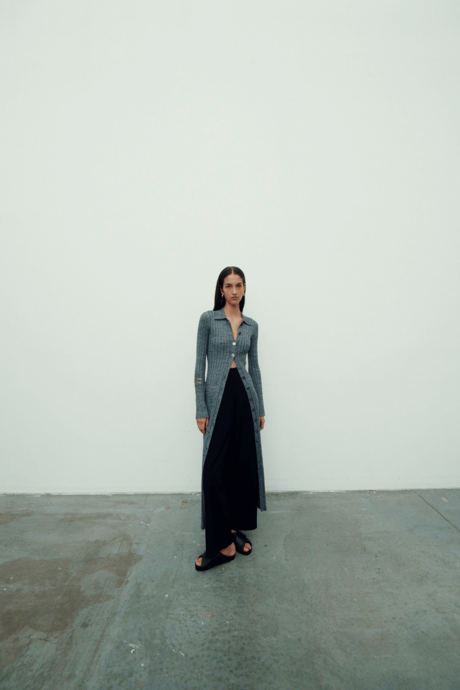 Nude Lucy | Noemi Knit Dress - Pebble