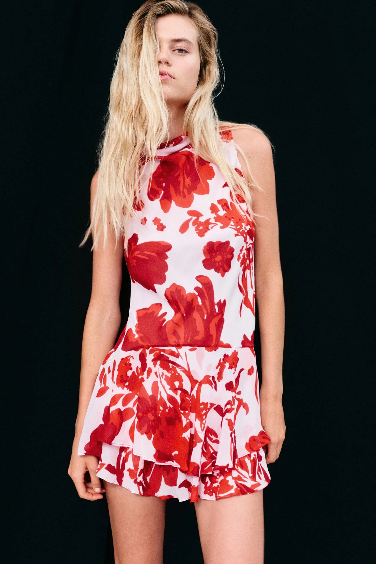 Shona Joy | Aleyna Ruffle Mini Dress