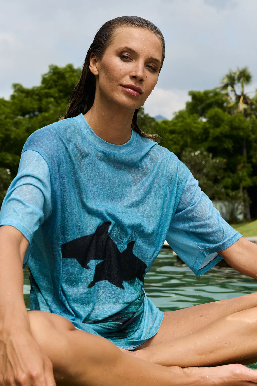 Summi Summi | Double Dolphin Tee