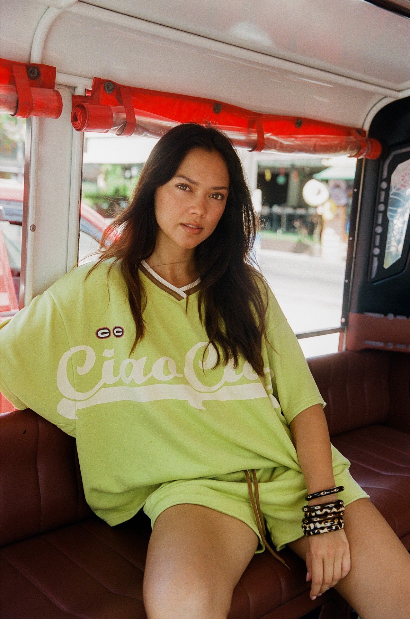 Ciao Ciao Vacation | Enzo Ciao Ciao Sport Jersey - Lime