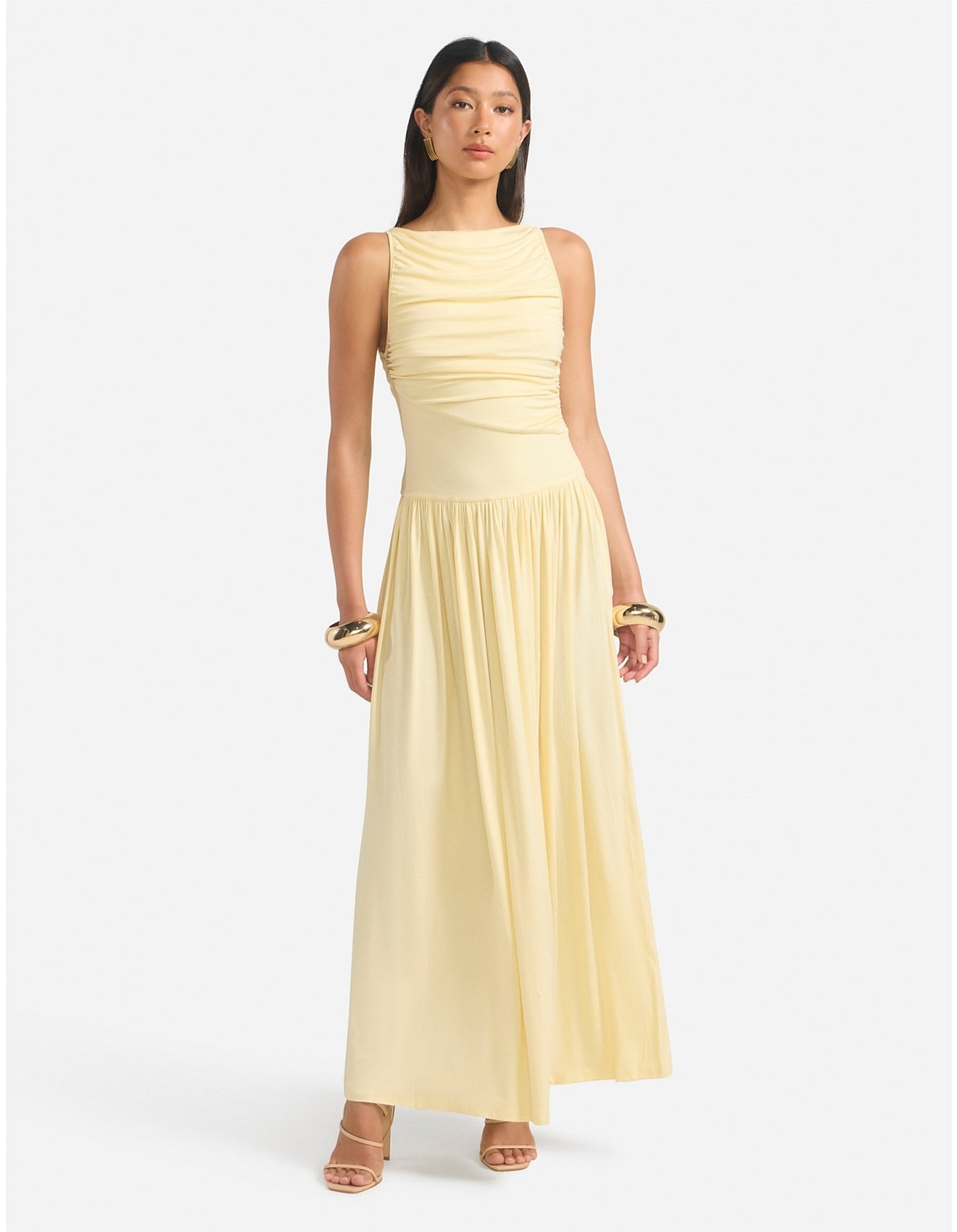 Runaway The Label | Nalla Maxi Dress - Lemon