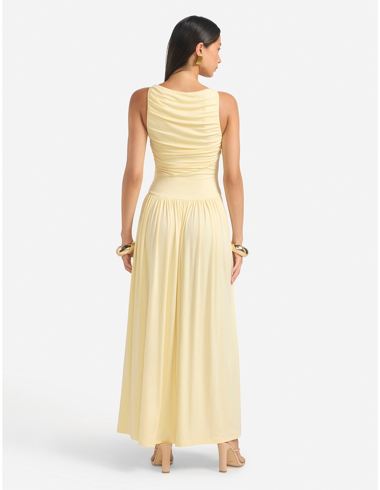 Runaway The Label | Nalla Maxi Dress - Lemon