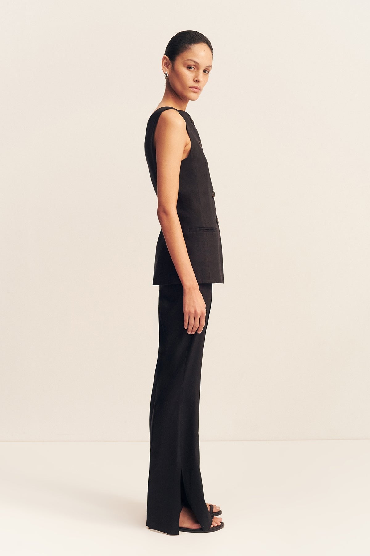 Shona Joy | Kasbah Vest - Black