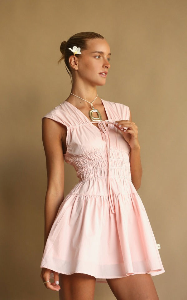 Araminta James | O'ahu Dress Dusty Rose