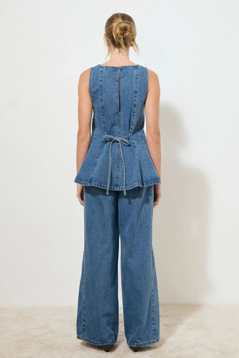 Mon Renn | Nomada Denim Top