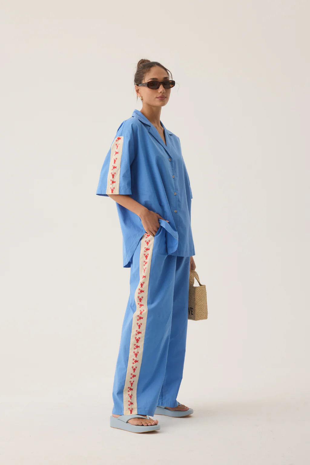 Araminta James | Lobster Pant French Blue