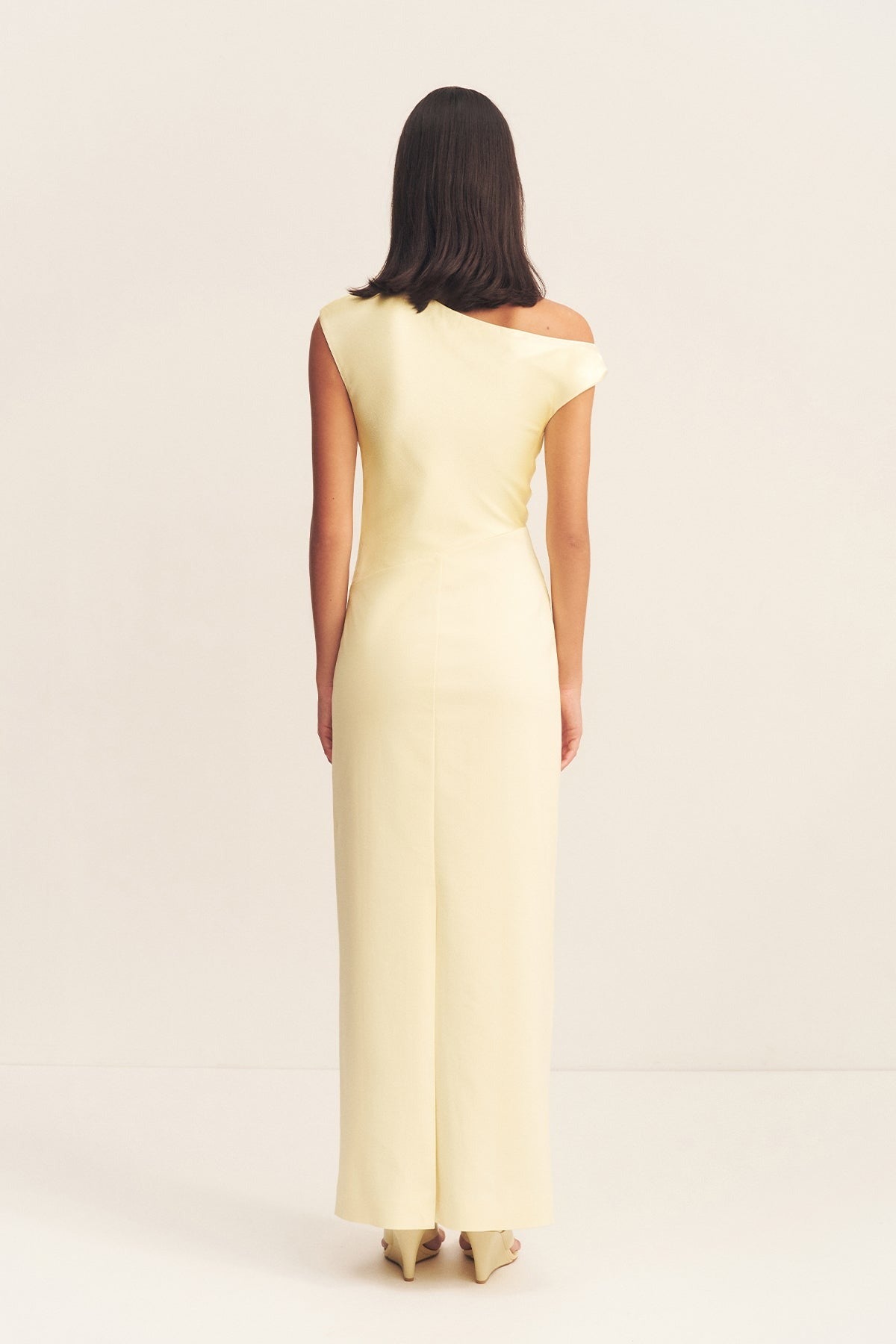 Shona Joy | Dillon Contrast Draped Maxi Dress