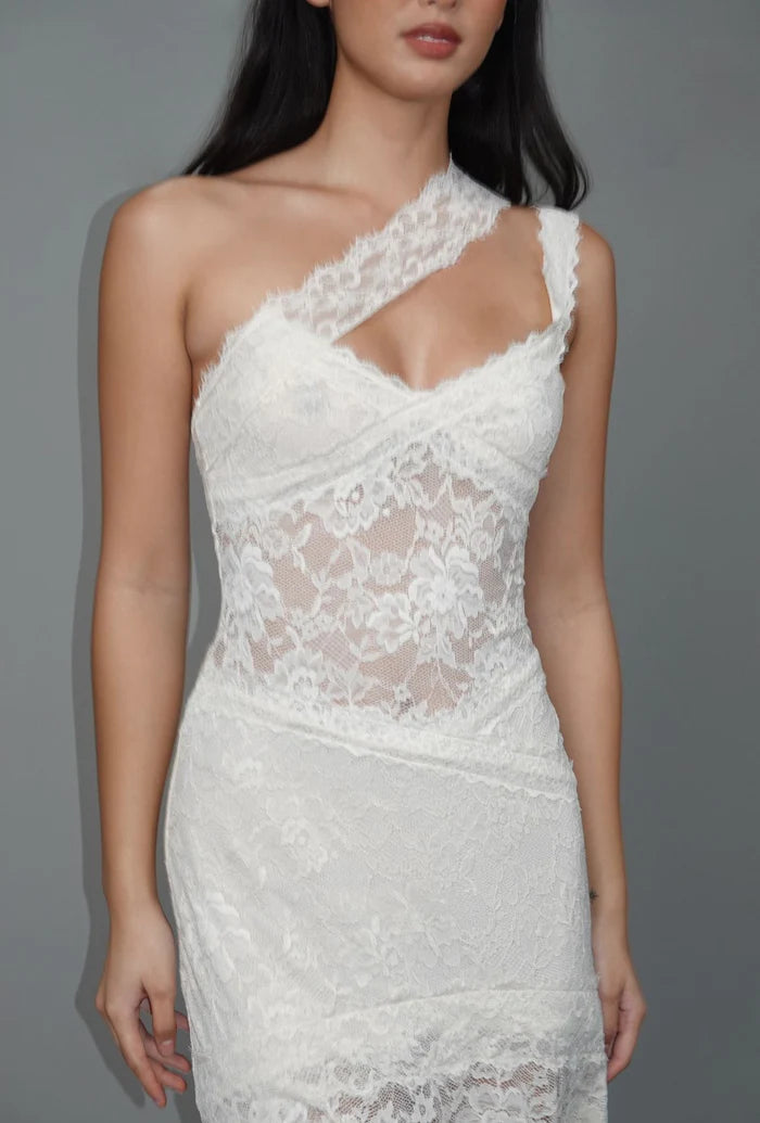 Ownley | Della Dress - Ivory