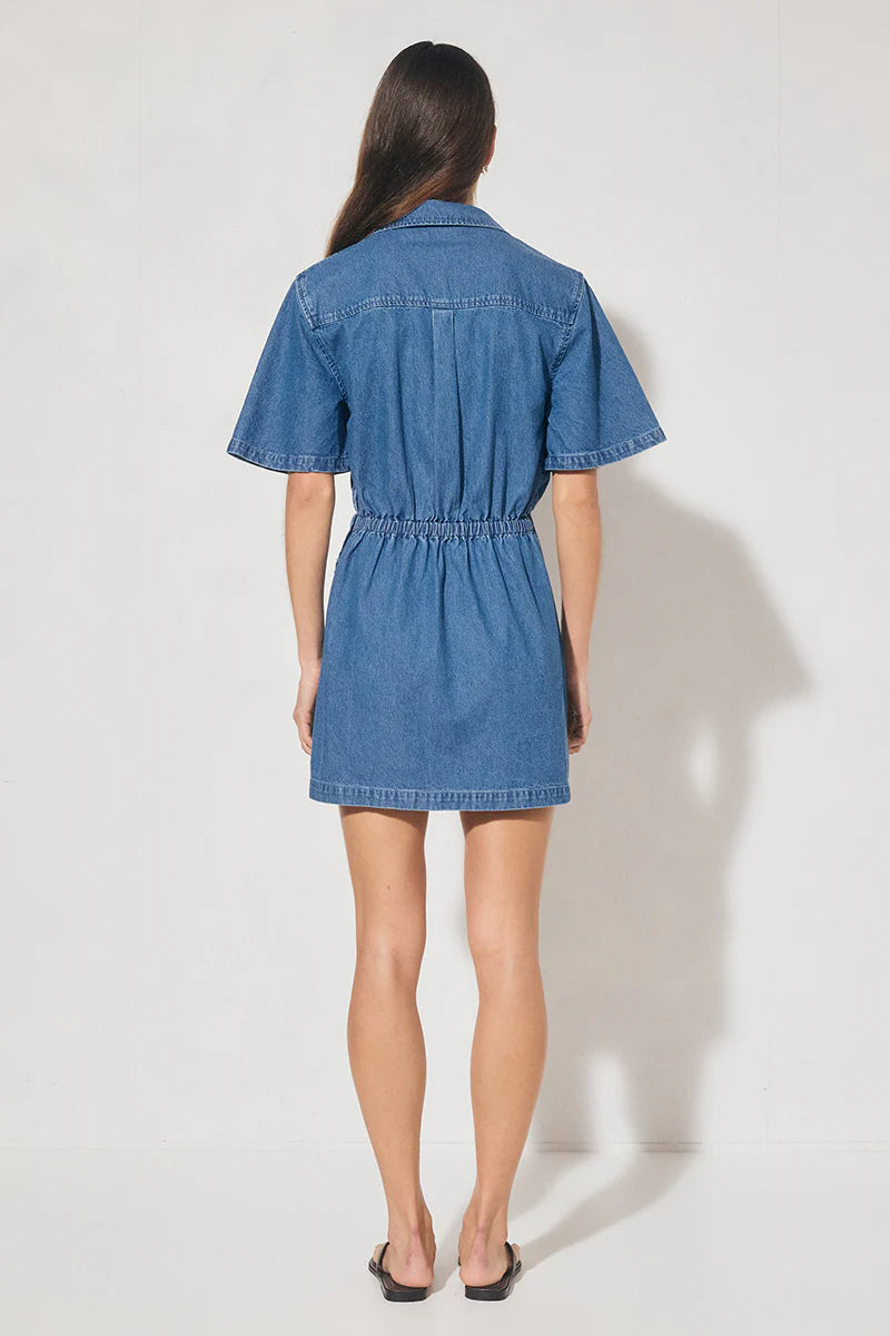 Mon Renn | Indigo Denim Mini Dress