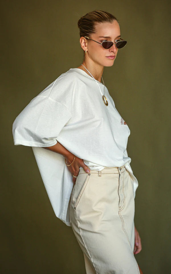Araminta James | Sol T-Shirt Cream