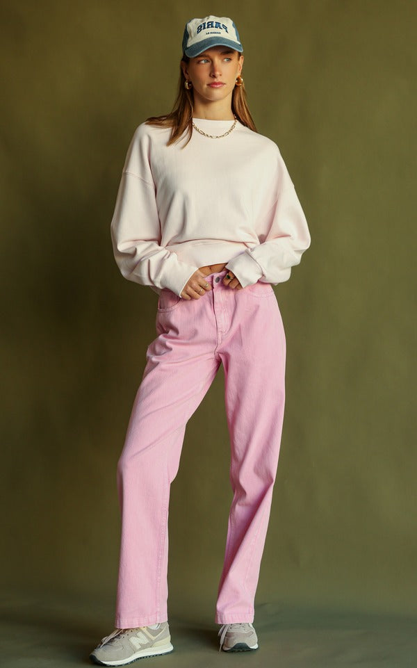 Araminta James | Andiamo Sweatshirt - Dusty Rose