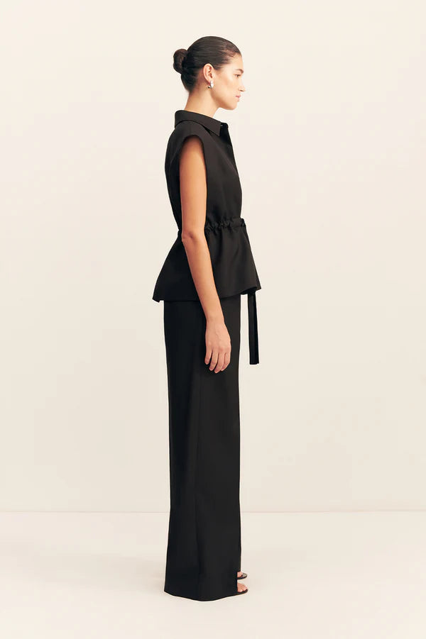 Shona Joy | Castro Wide Leg Belted Pant
