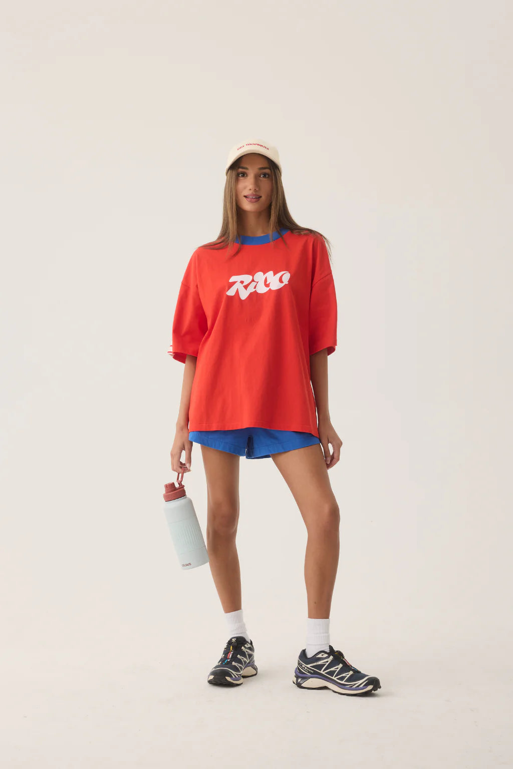 Araminta James | Rico Oversized Tee Apple Red
