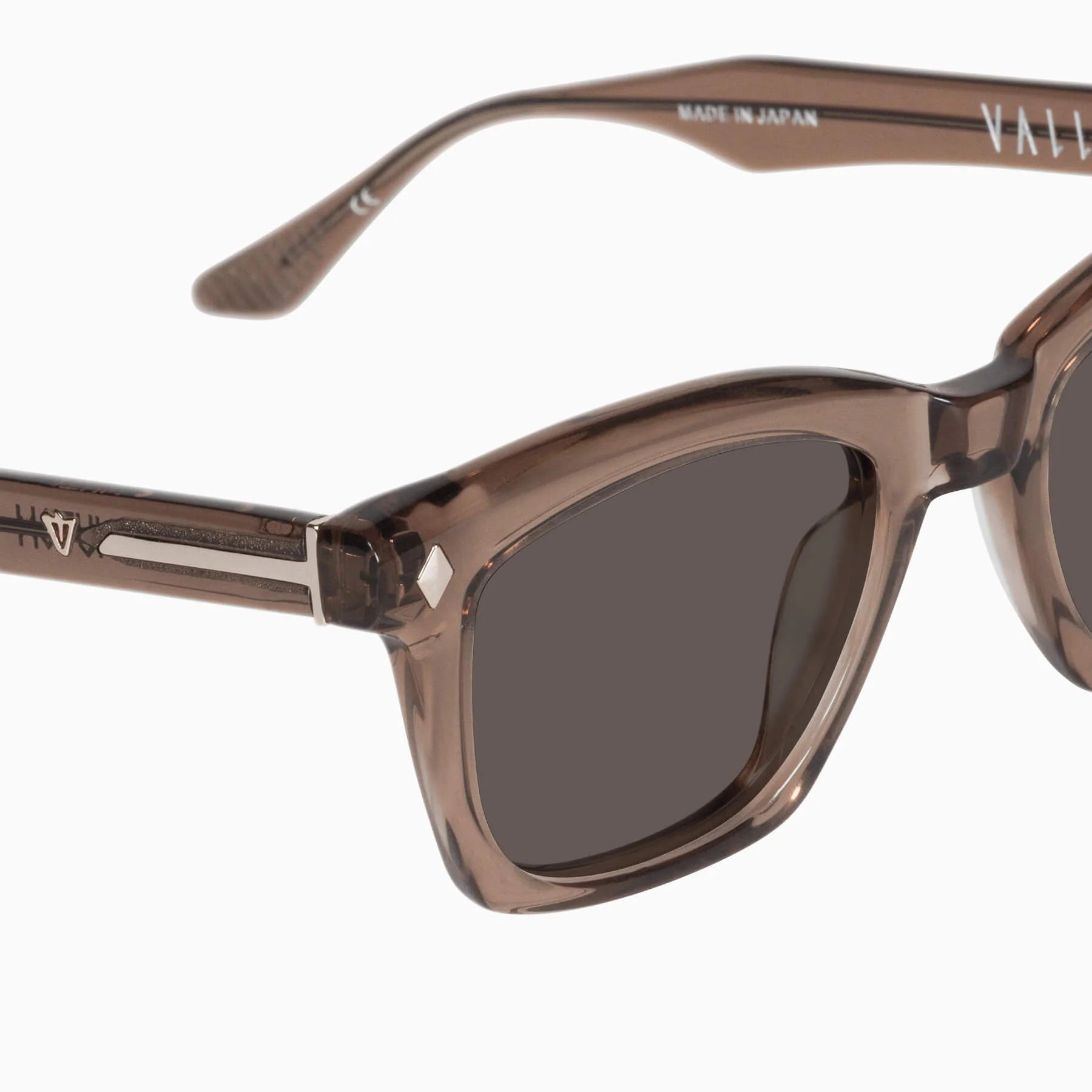 Valley | Hutch - Transparent Mocha w. Gold Metal / Brown Lens