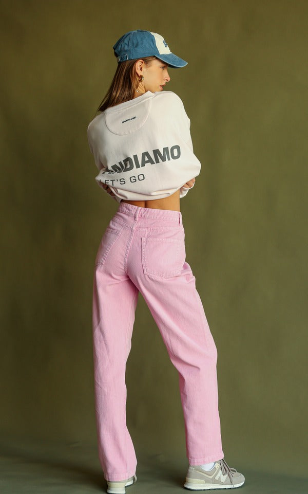 Araminta James | Andiamo Sweatshirt - Dusty Rose