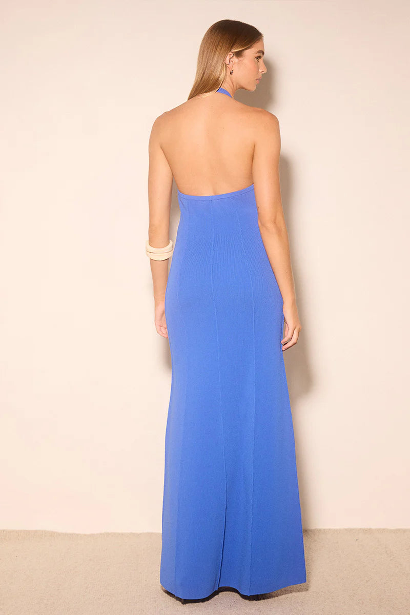 Mon Renn | Nile Knit Dress - Azul Blue