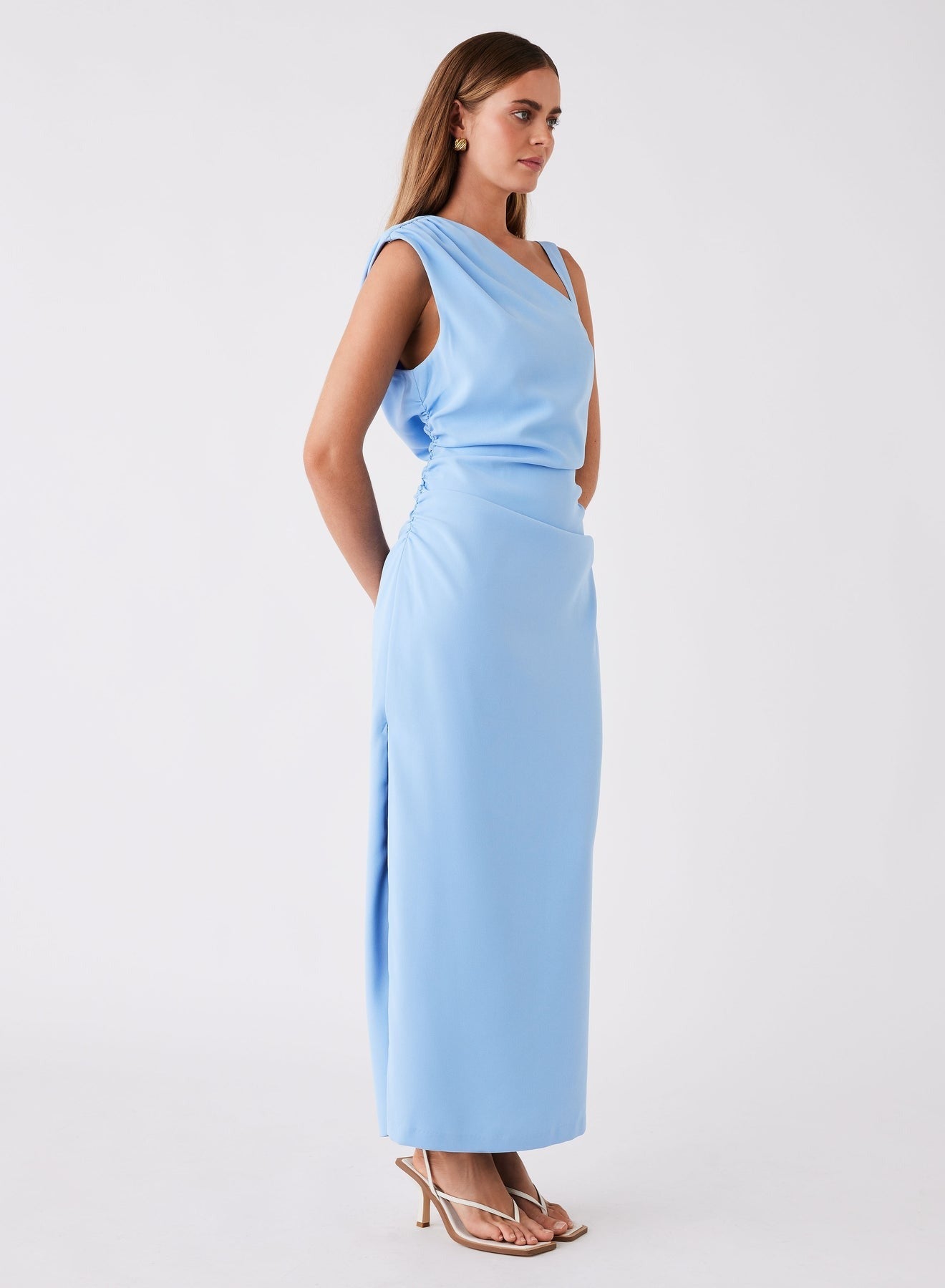 Esmaee | Shelby Dress - Powder Blue