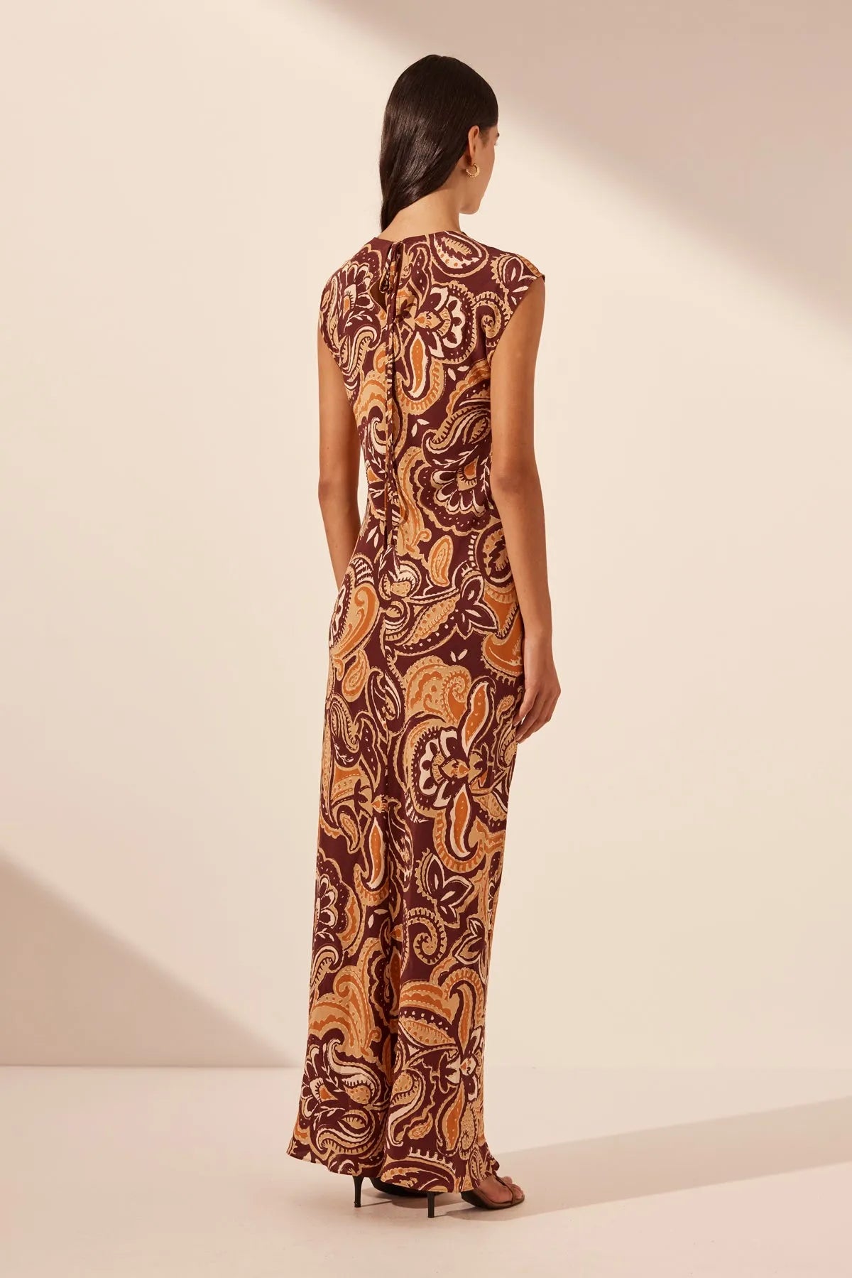 Shona Joy | Zahra Silk Side Split Maxi Dress