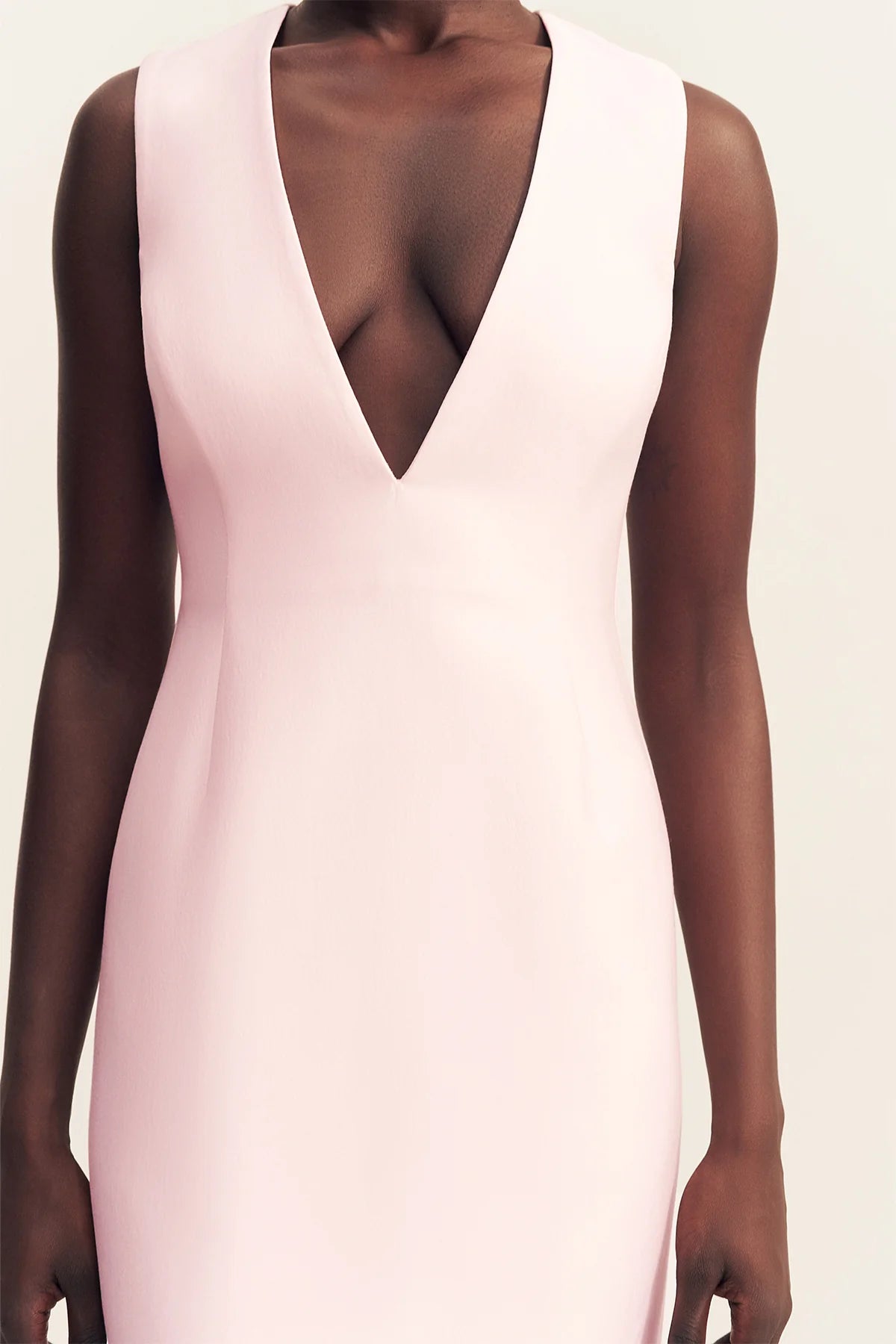 Shona Joy | Otis Plunged Fitted Maxi Dress
