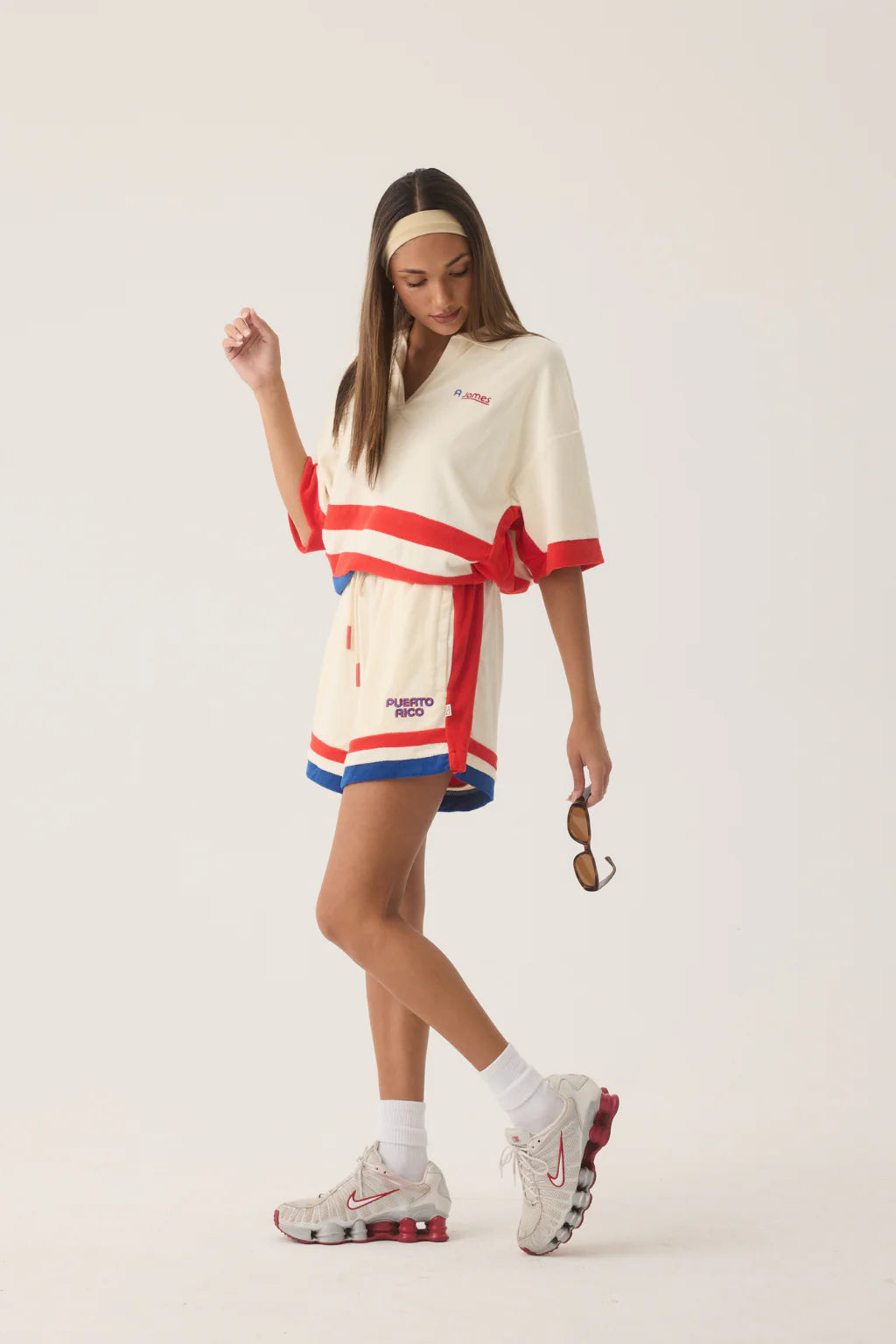 Araminta James | Rico Terry Shirt Coconut