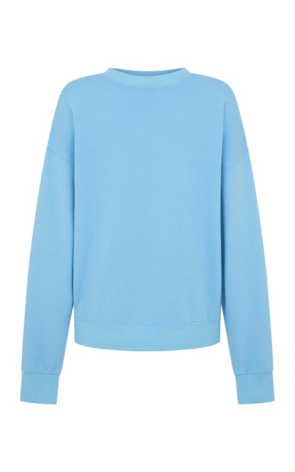 Araminta James | Andiamo Sweatshirt - Periwinkle