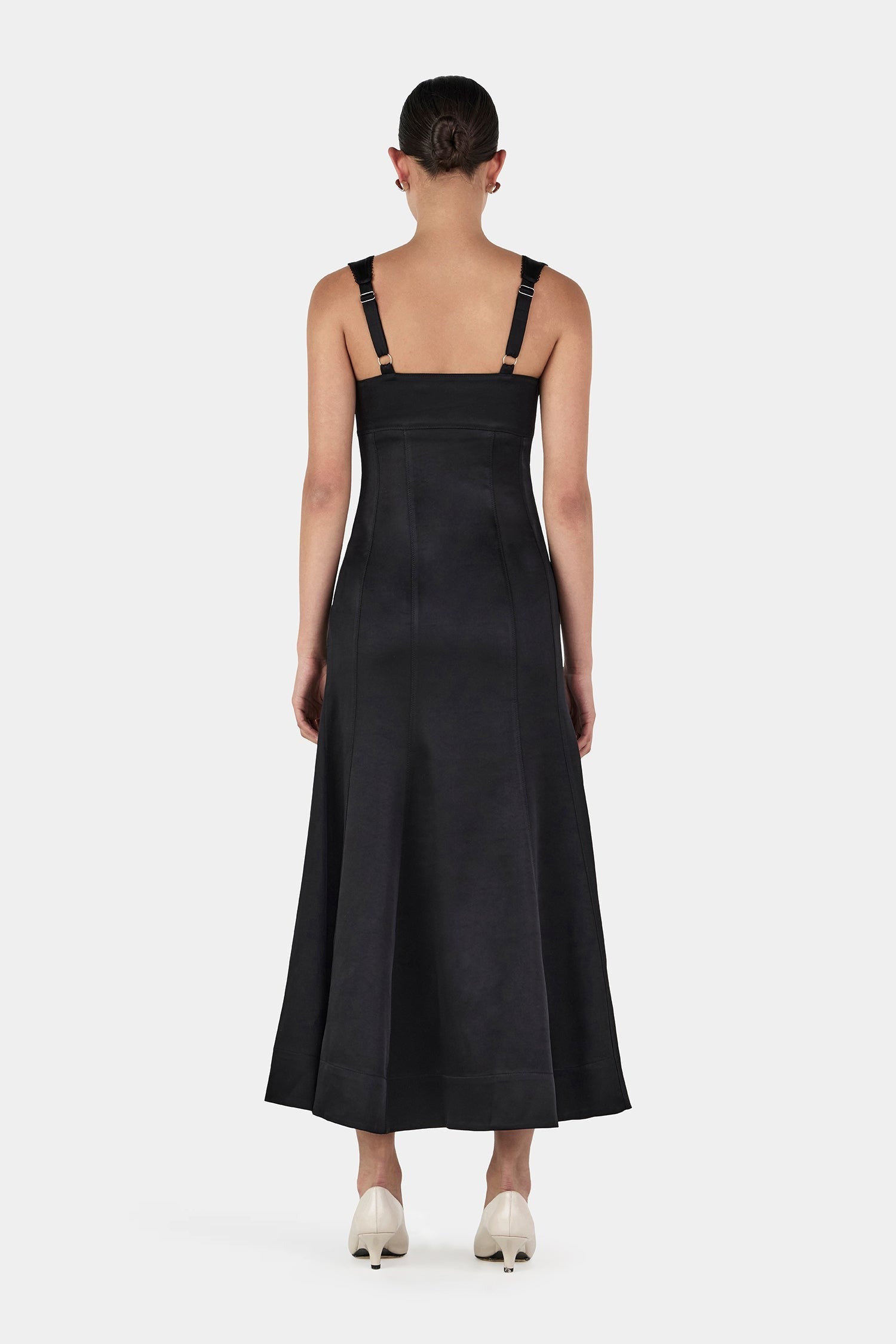 Hansen & Gretel | Alessandra Midi Dress - Black