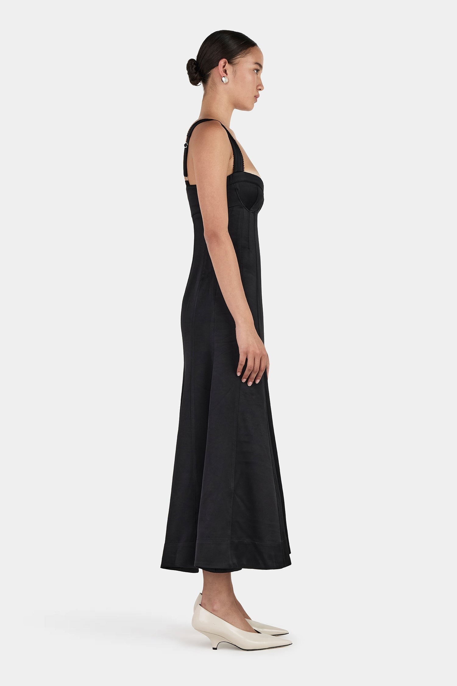 Hansen & Gretel | Alessandra Midi Dress - Black