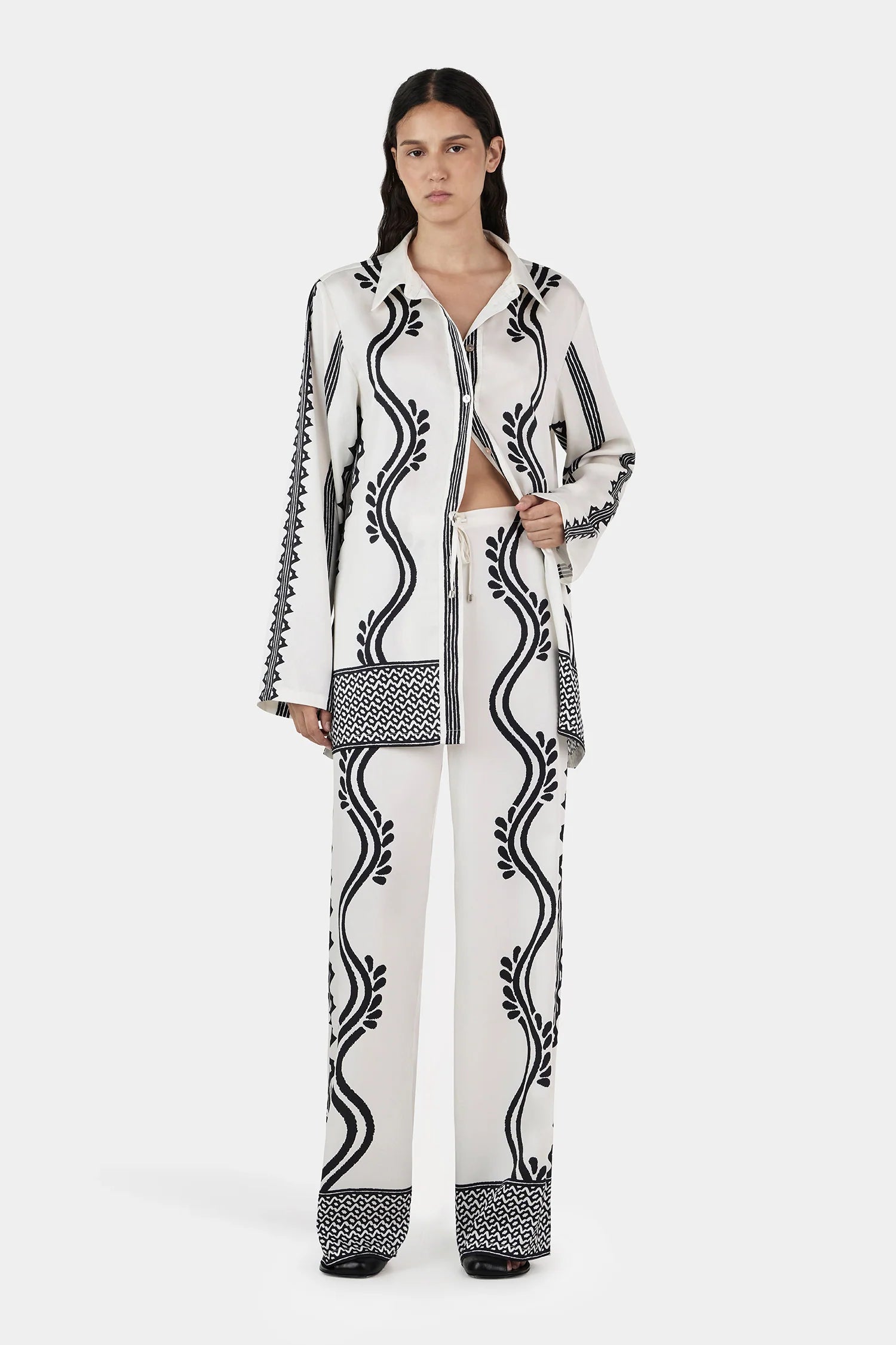 Hansen & Gretel | Allora Shirt - Geo Waves