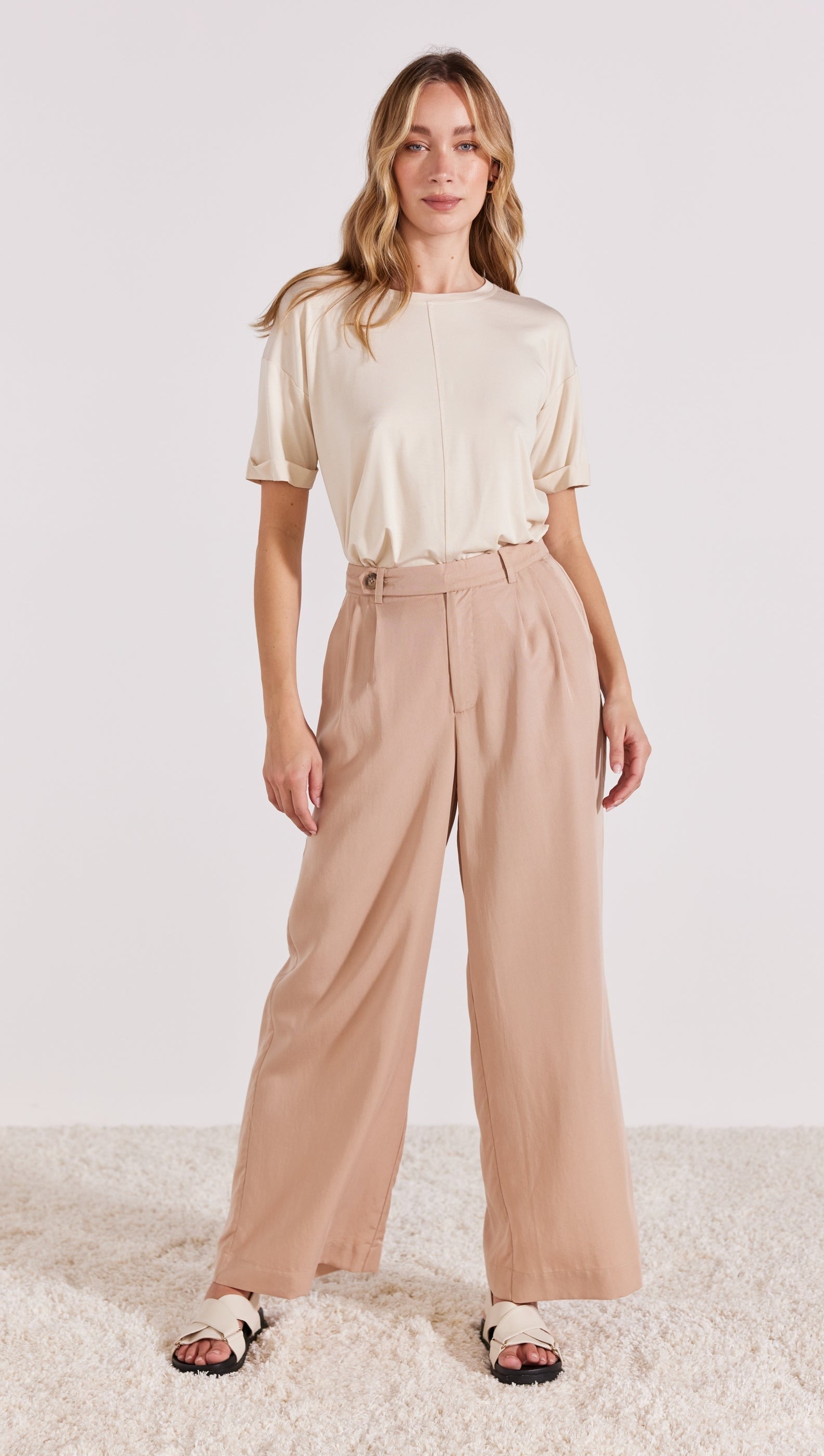Remy Modal Tee - Ecru