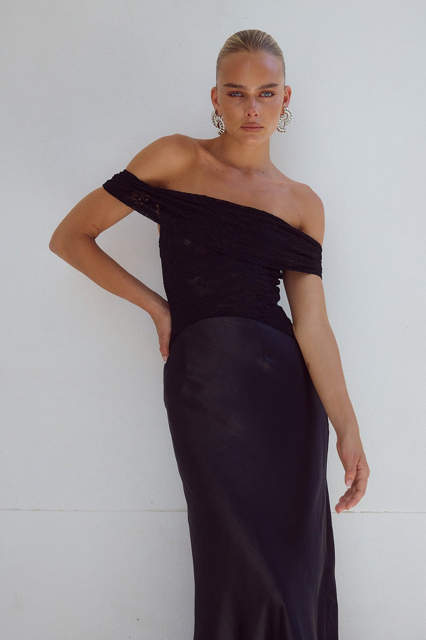 Runaway The Label | Amoret Midi Dress - Black
