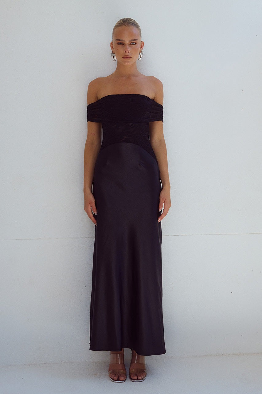 Runaway The Label | Amoret Midi Dress - Black