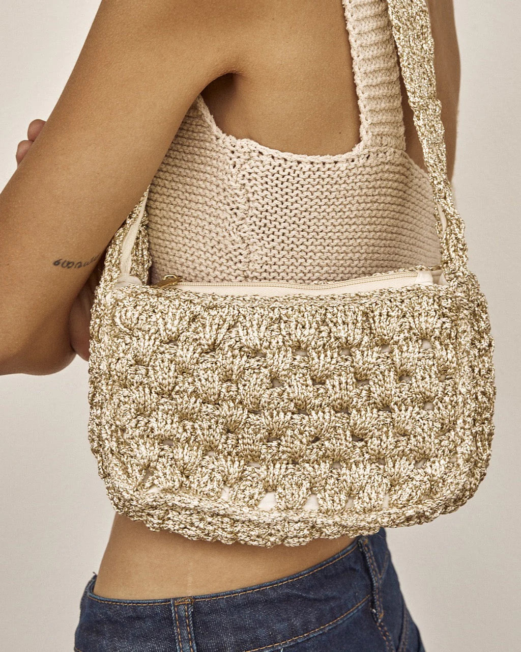 Arms Of Eve | India Hand Bag - Biscotti