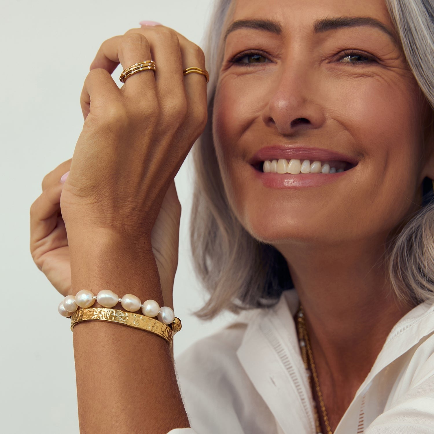 Arms Of Eve | Olivia Gold Cuff Bracelet